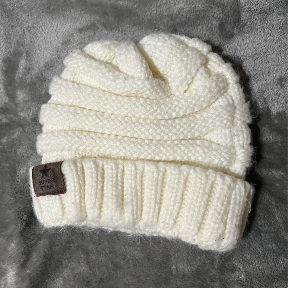 Baby Beanie Cream Color